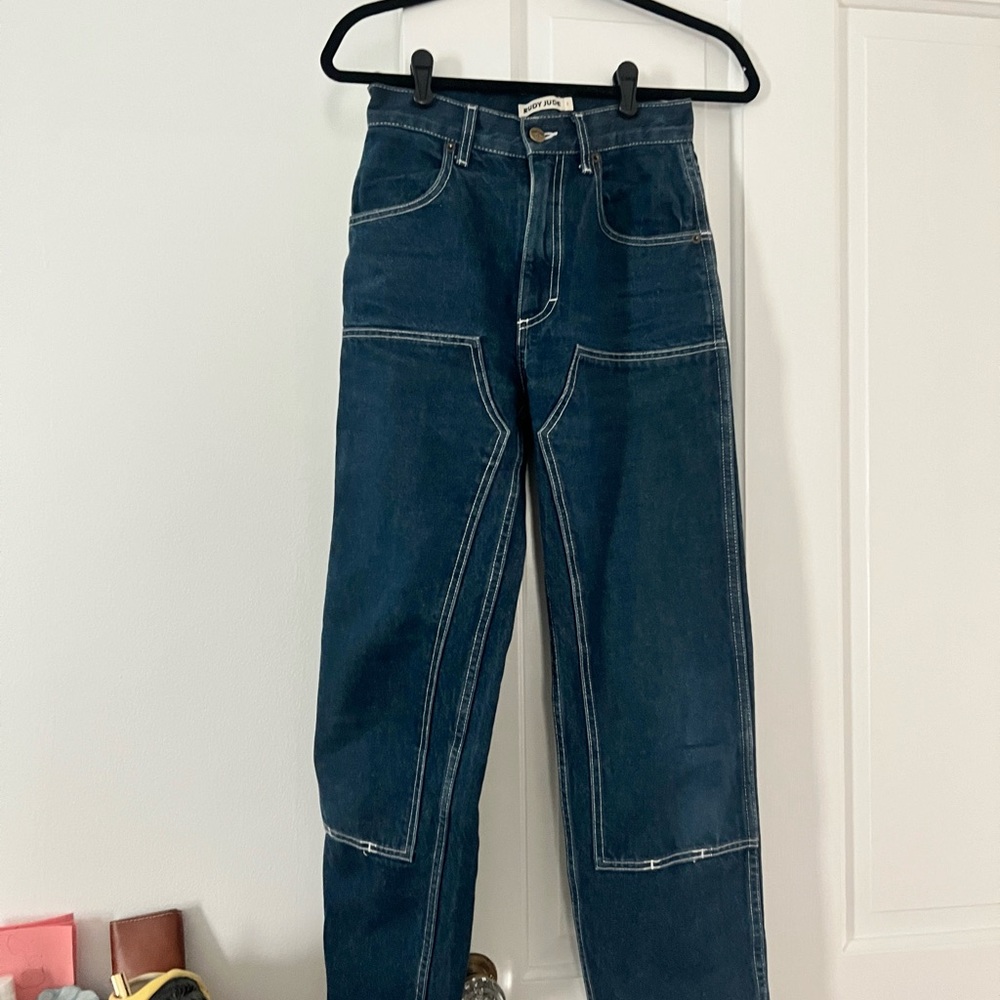 Rudy Jude Utility Jeans in Indigo, Size 1 - Picture 1 of 8